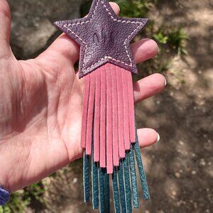 Portland Leather Goods Austin exclusive Star keychain flair